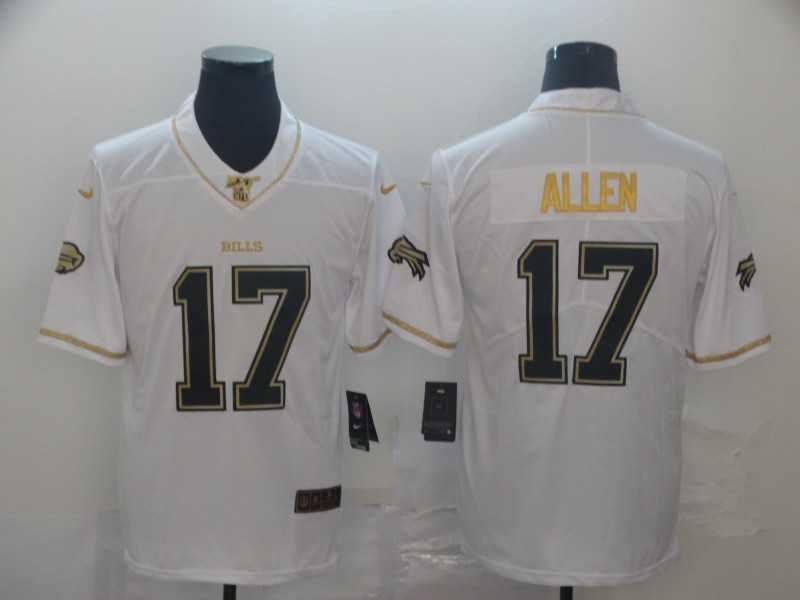 Nike Bills 17 Josh Allen White Gold Vapor Untouchable Limited Jersey,We sell and wholesale Nike Bills 17 Josh Allen White Gold Vapor Untouchable Limited Jersey on line form chian!